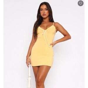 White Fox Boutique
For Your Love Mini Dress Lemon